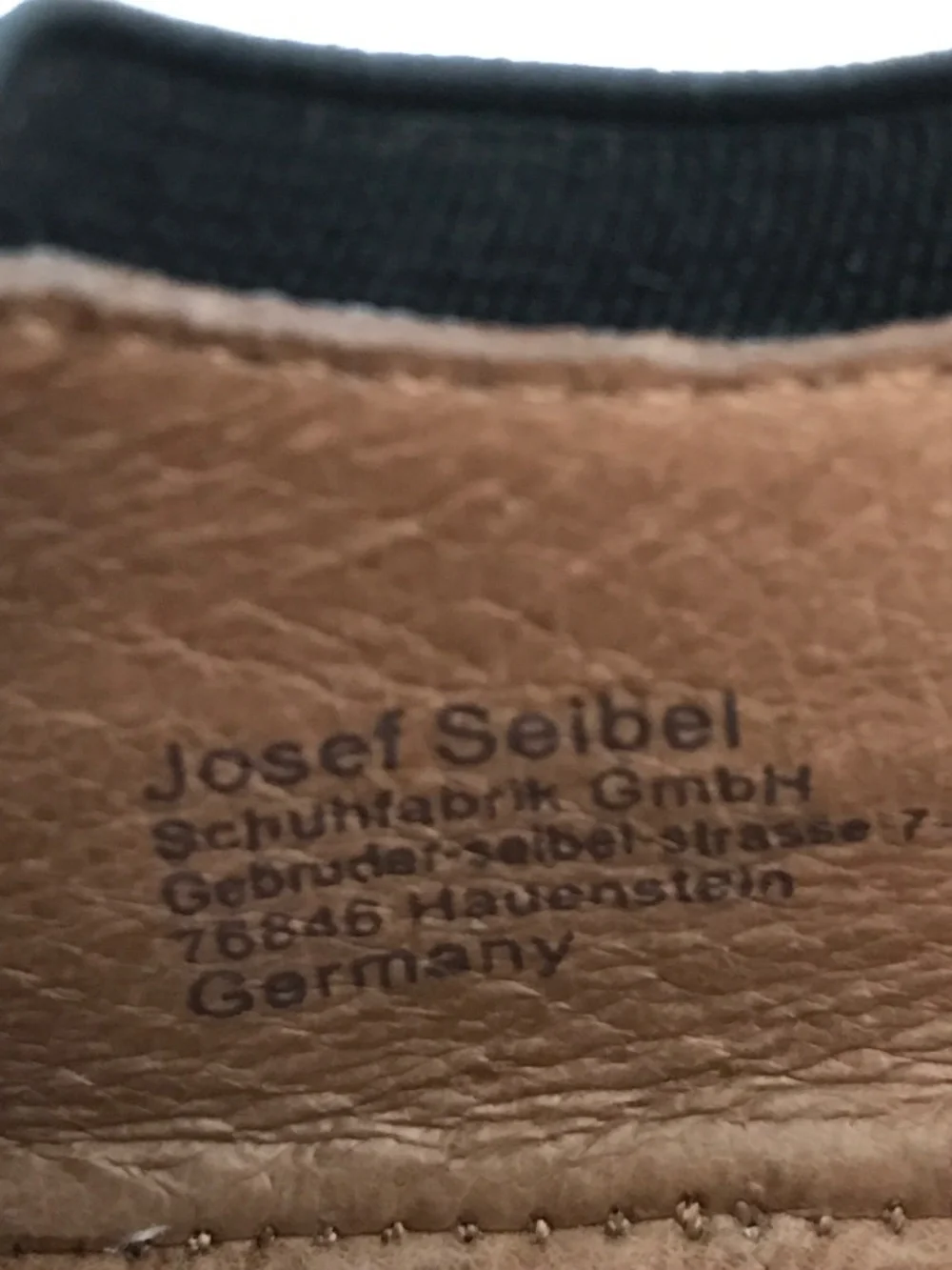 JOSEPH SEIBEL Ballet Flat Black Leather Pippa Women’s Size 9